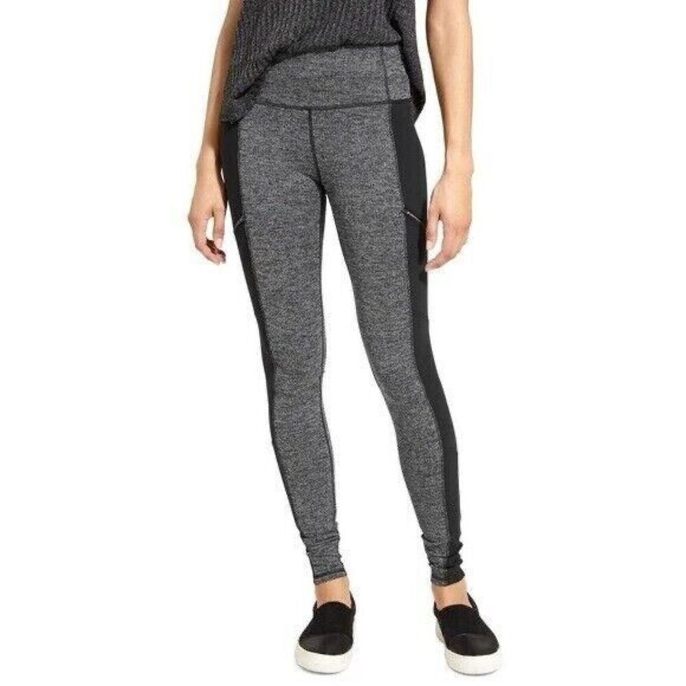 ATHLETA Women's Metro Drifter High-Rise Leggings Yoga Pants size XS Heather Gray